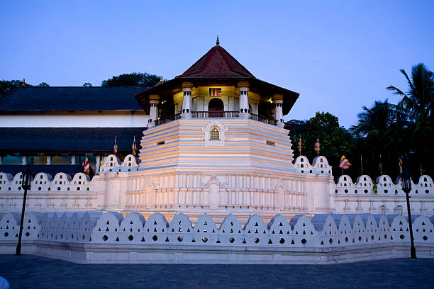 The city of Kandy is the home of The Temple of the Tooth Relic (Sri Dalada Maligawa), one of the most venerable places for the Buddhist community of Sri Lanka and all around the world. It was declared a world heritage site by UNESCO in 1988.